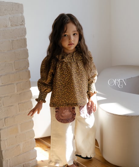 14[予約]OREN rebekah frill blouse