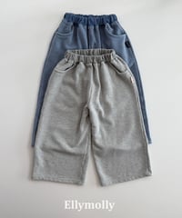 5[予約]ELLYMOLLY matthew wide pants