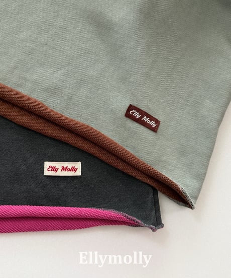46[予約]ELLYMOLLY rough two tone dyed mtm