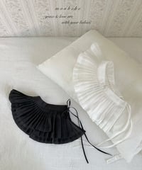 16[予約]monbebe layered pleated apron(kids)