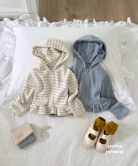 45[予約]second moment glow hooded zip-up