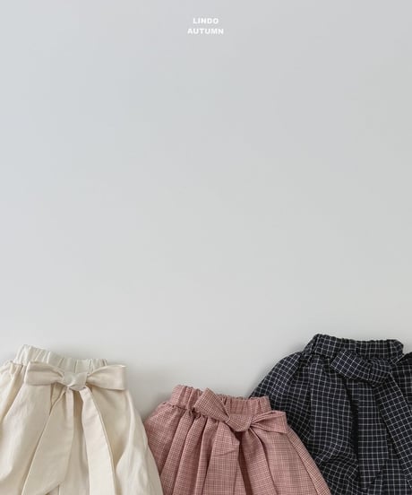 24[予約]LINDO balloon pumpkin skirt