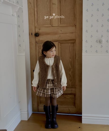 1[予約]go go picnic teddy vest