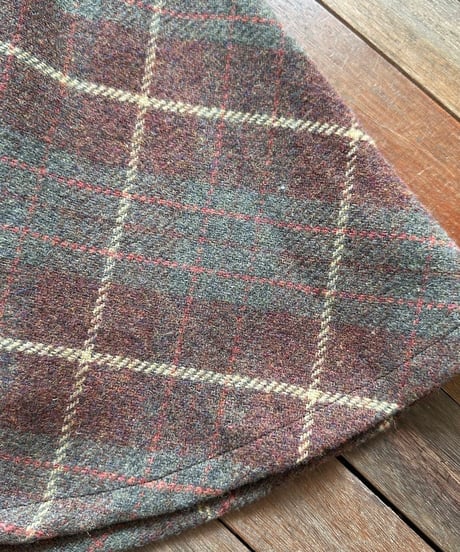 23[予約]mon Atelier celim check skirt