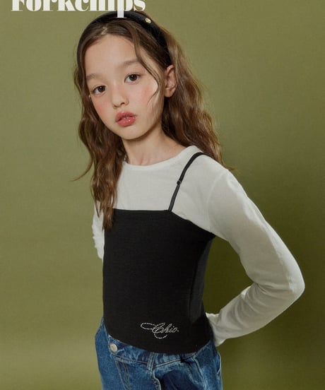 17[予約]FORKCHIPS chic stone camisole