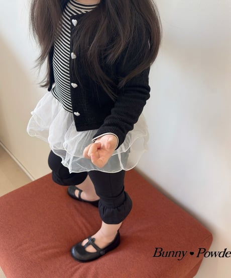 30[予約]bunny powder sha border tee
