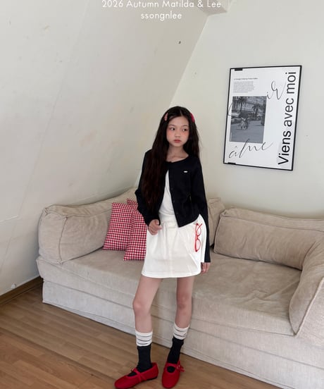 47[予約]matilda&lee daily cotton skirt