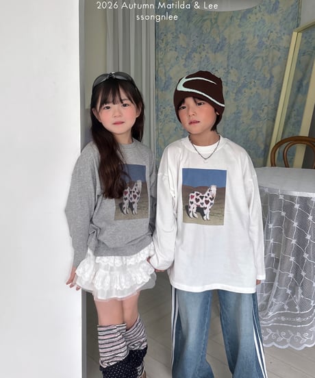 70[予約]matilda&lee track denim pants