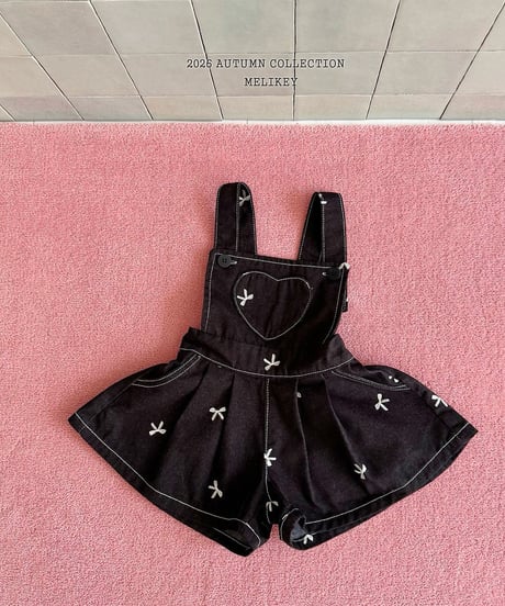 53[予約]melikey ribbon embroidery suspender