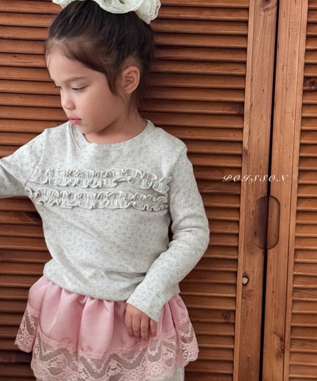 38[予約]poisson bloom lace scrunchie