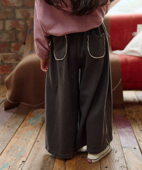 20[予約]mon Atelier lace wide pants