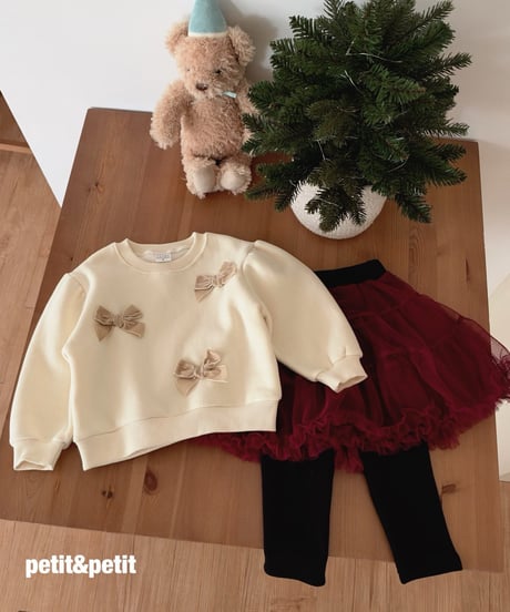 40[予約]petit&petit velvet ribbon mtm