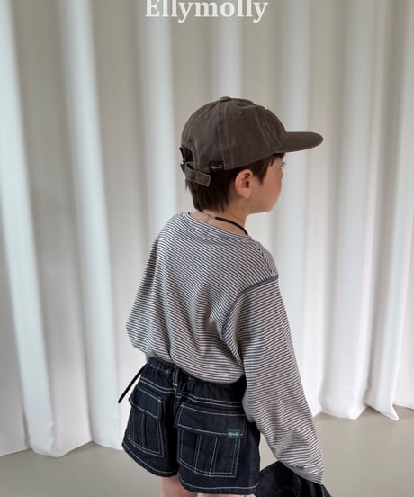 29[予約]ELLYMOLLY flap non fade pants