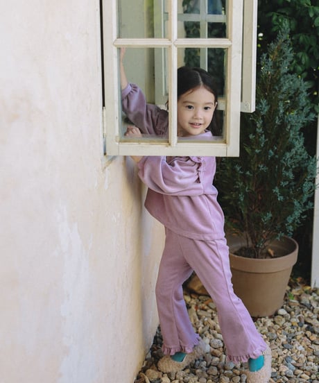 13[予約]mon Atelier mimi velour set