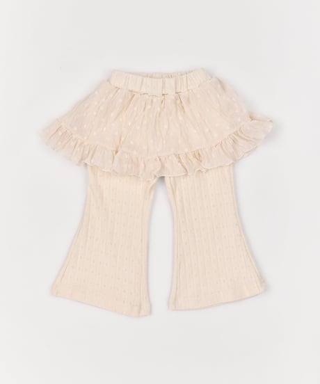 25[予約]送料無料 the beige chiffon skirt pants