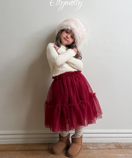113[予約]ELLYMOLLY twisted wool socks