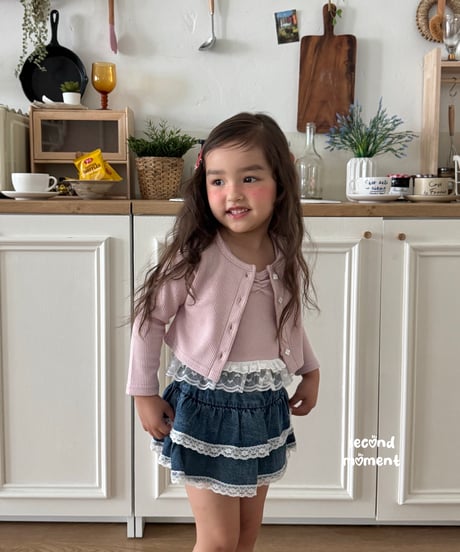 34[予約]second moment smoothie cardigan set
