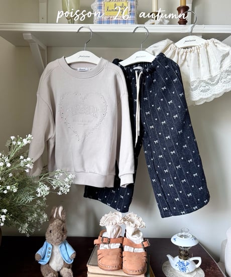 23[予約]poisson ribbon pants