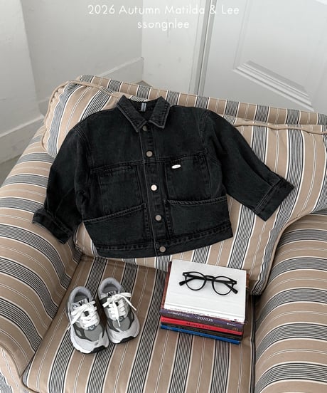 87[予約]matilda&lee washed denim jacket