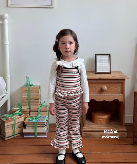 29[予約]second moment waffle peanut frill pants