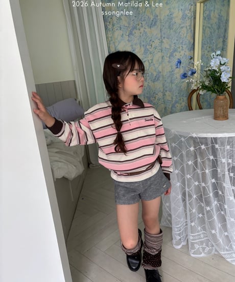 41[予約]matilda&lee serenity collar tee