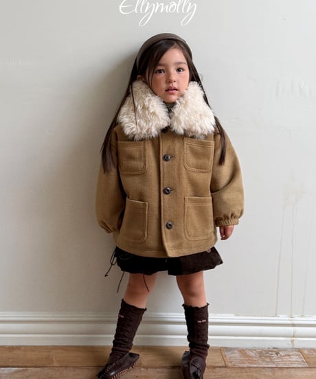 108[予約]ELLYMOLLY fur collar