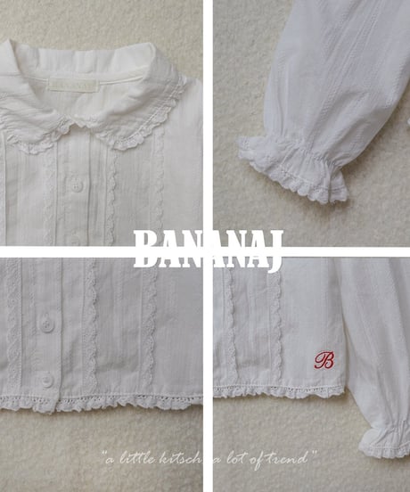 13[予約]BANANAJ merci blouse