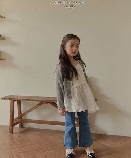 45[予約]melikey pocket bootcut pants