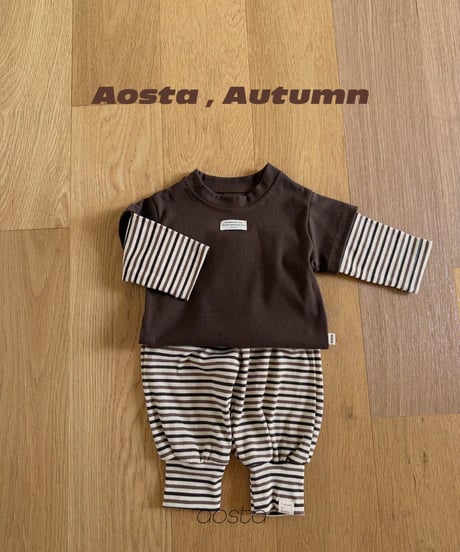 59[予約]Aosta crayon pants