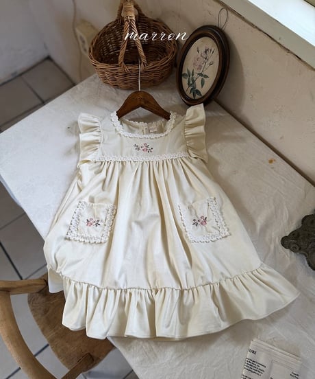45[予約]marron butter dress(XS-L)