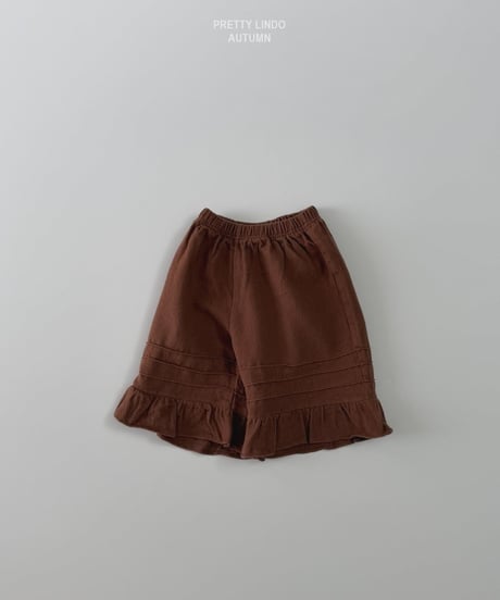 71[予約]LINDO pintuck pants