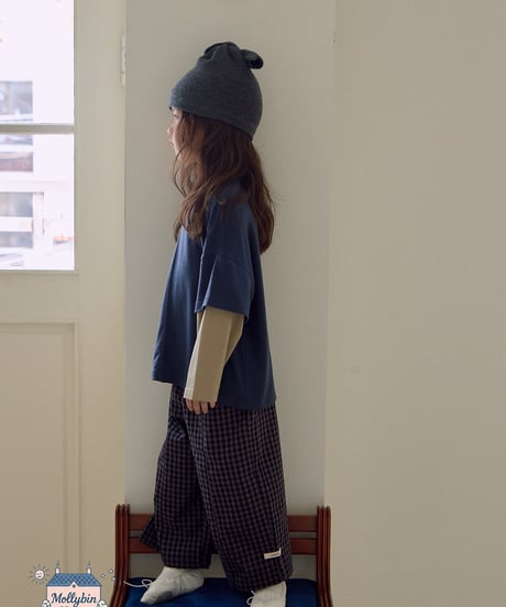 10[予約]Mollybin toffee nut wide pants