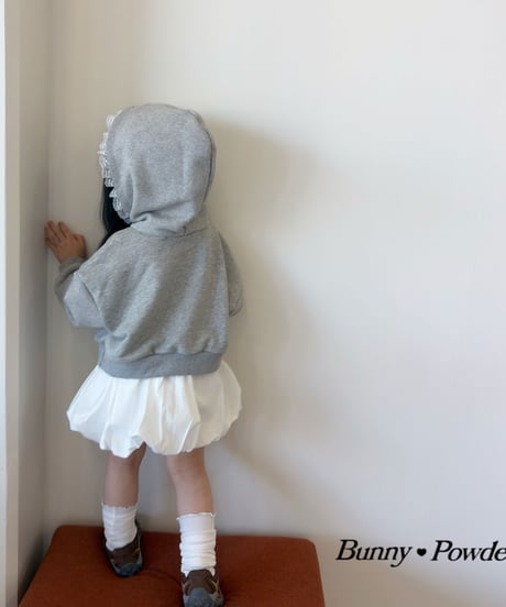 56[予約]bunny powder balloon skirt