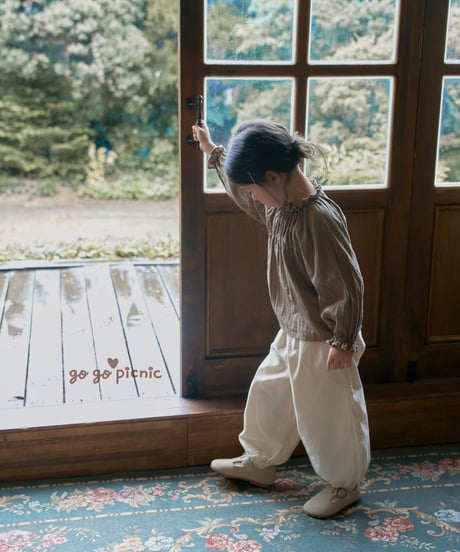 9[予約]go go picnic castella pants