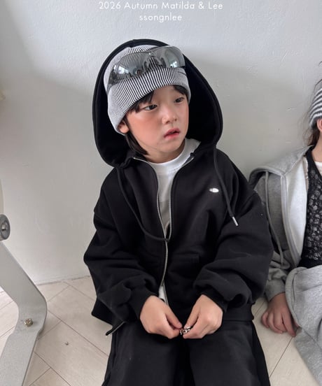 80[予約]matilda&lee 2way hood zip-up