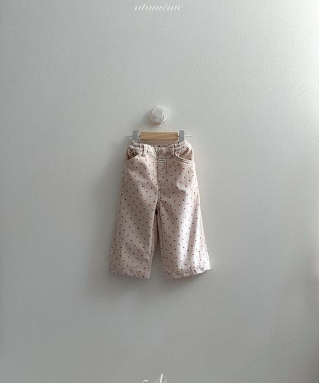 25[予約]atomeme heart corduroy pants