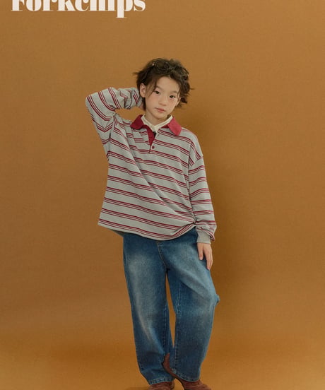 9[予約]FORKCHIPS dusty collar t