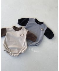 12[予約]nunubiel patch suit(baby)
