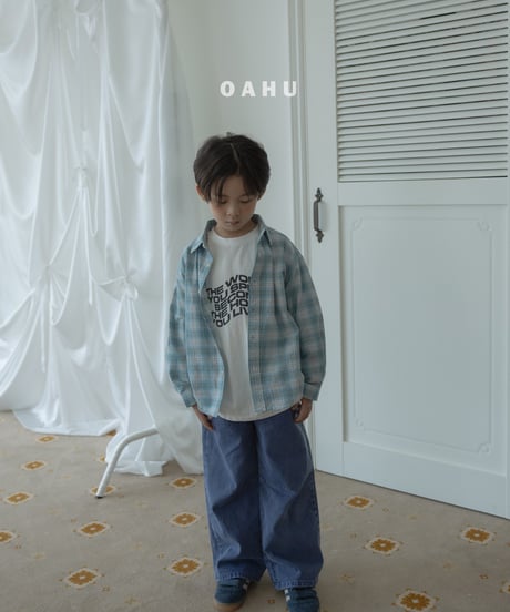 6[予約]oahu urban check shirt
