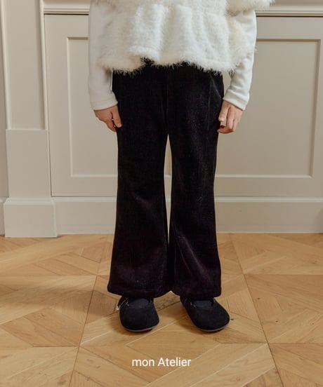 19[予約]mon Atelier daily warm pants