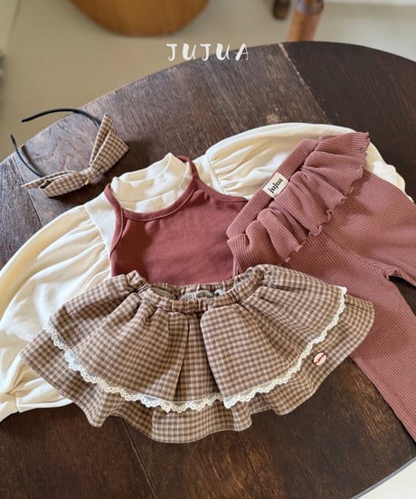 14[予約]jujua bonin sleeveless tee