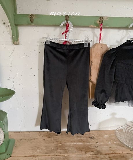 28[予約]marron lily pants(XS-L)