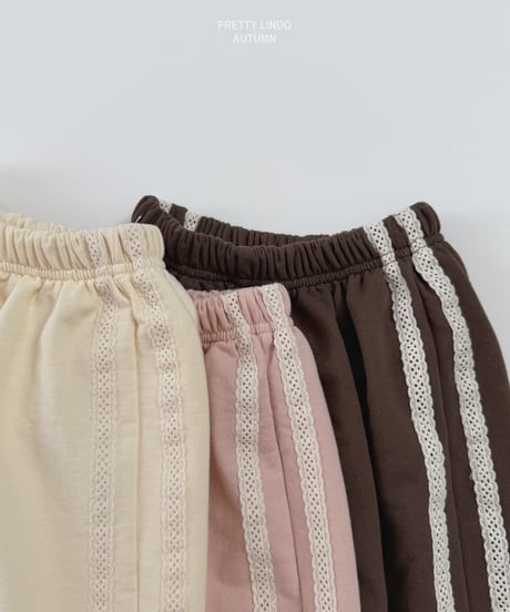 70[予約]LINDO tutu lace jogger