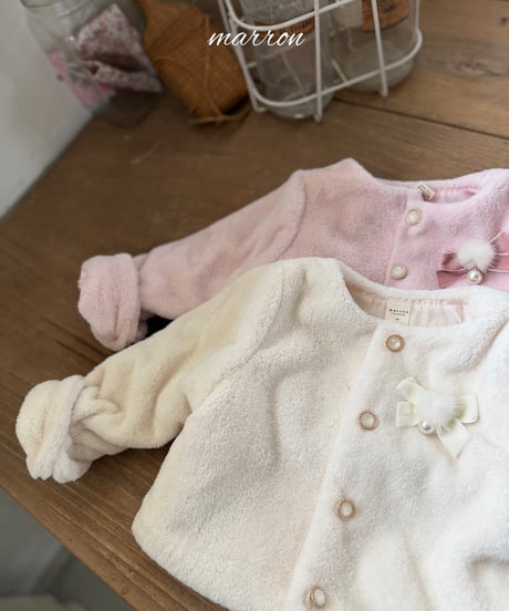 5[予約]marron elle fur jacket(XS-L)