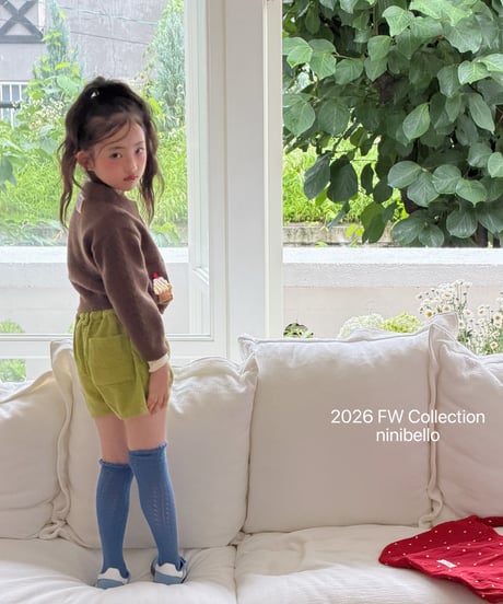 51[予約]ninibello cupcake knit cardigan