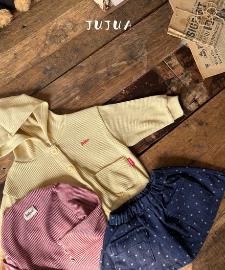 2[予約]jujua waffle hooded jacket