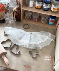47[予約]second moment lace wrap skirt
