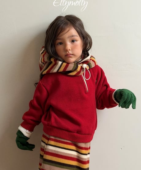 102[予約]ELLYMOLLY fluffy hood warmer