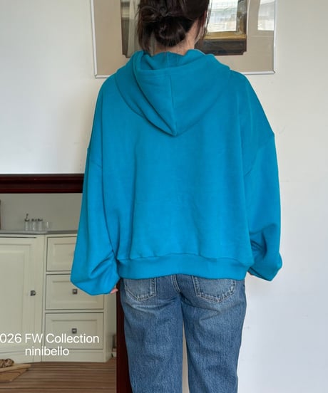 24[予約]ninibello cobalt hoodie(adult)