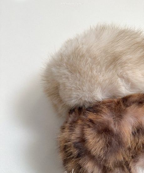 45[予約]atomeme fur busket hat